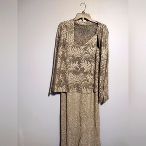 Vintage 80s 90s En Francais by Huey Waltzer Party Gown